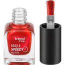 trend !t up Nagellak Easy & Speedy rood 100, 6 ml