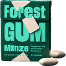 Forest GUM Gomme à mâcher à la menthe, sans sucre (10 pièces), 20 g