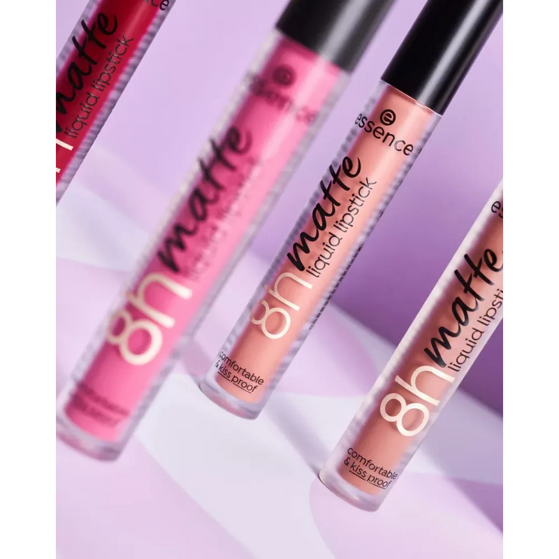 essence Lipstick Liquid 8h Matte 07 Classic Red, 2.5 ml