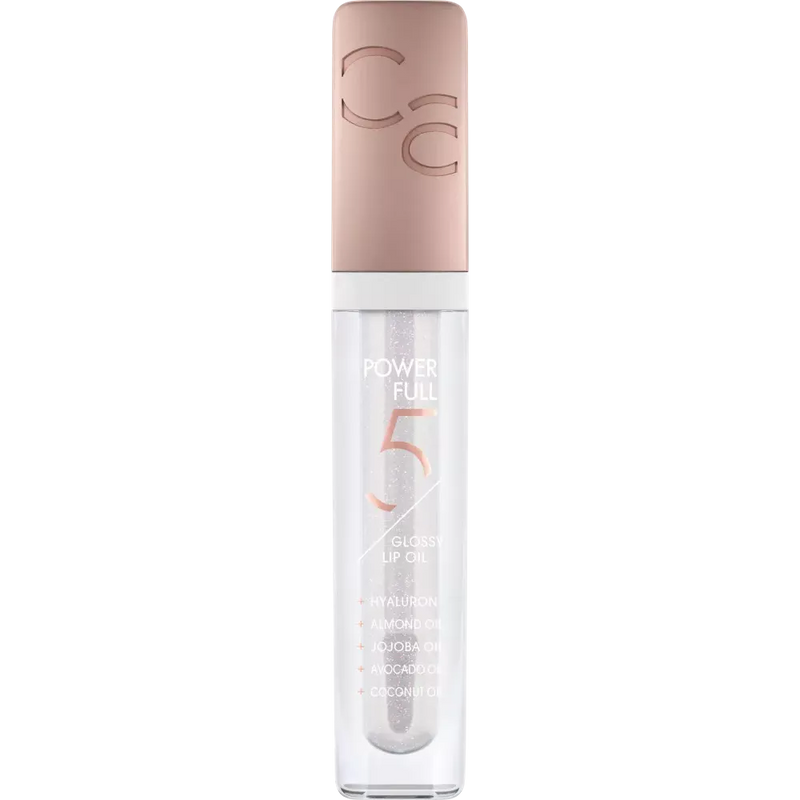 Catrice Lip Oil Power Full 5 Glossy Lip Oil Frosted Sugar 010, 4.5 ml