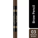 MAX FACTOR Wenkbrauwpotlood Real Brow Fill & Shape Pencil Medium Bruin 03, 0.66 g
