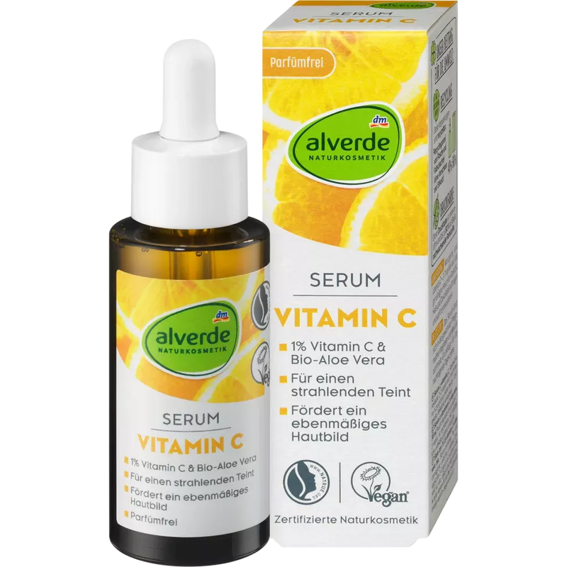 alverde NATURKOSMETIK Vitamine C serum, 30 ml