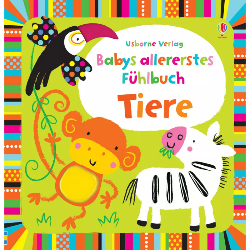 Usborne Babys allererstes Fühlbuch: Tiere, 1 Stuk