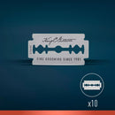 King C. Gillette Scheermesjes, dubbele rand voor scheermes, 10 stuks