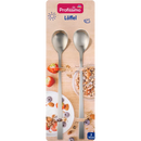 Profissimo Lepel lang zilver, 2 st