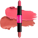 NYX PROFESSIONAL MAKEUP Blush Stick Wonder Cream Pêche Clair &amp; Rose Bébé 01, 1 pièce