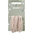 ebelin Haarelastiekjes - stof gemaakt van biologisch katoen, 12 stuks.
