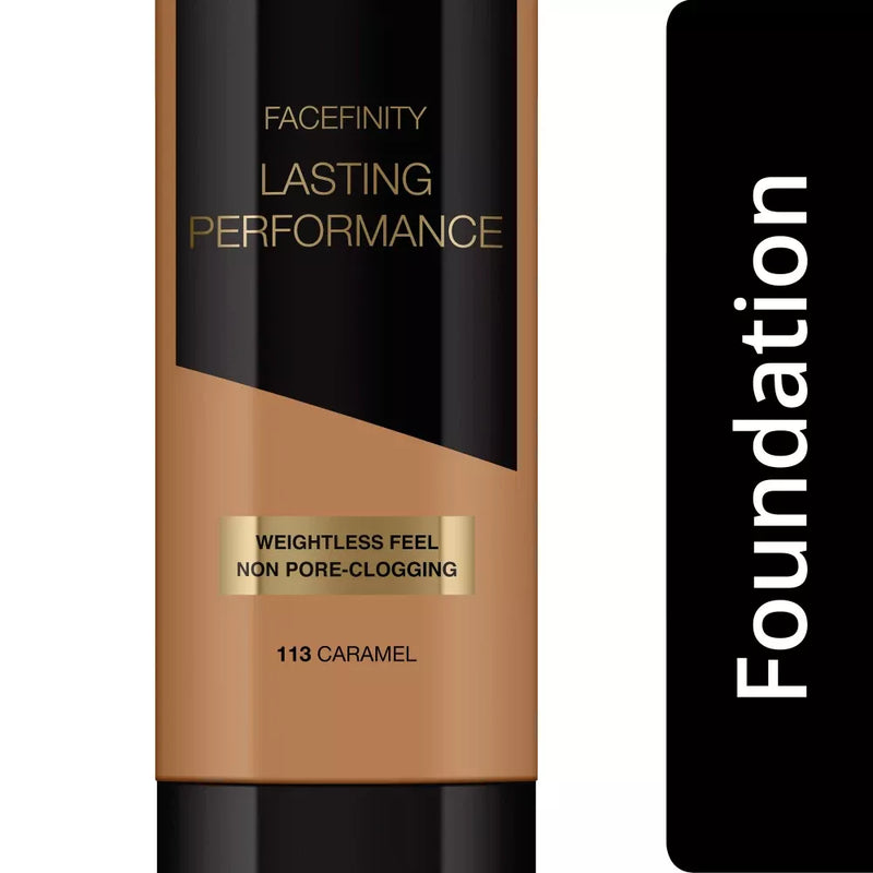 MAX FACTOR Make-up Facefinity Lasting Performance Foundation Caramel 113, 35 ml