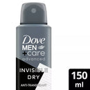 Dove MEN+CARE Antitranspirant Deospray Advanced Invisible Dry, 150 ml