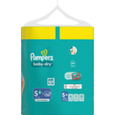 Couches Pampers Baby Dry Gr.5+ Junior Plus (12-17 kg), paquet en vrac, 56 pièces.