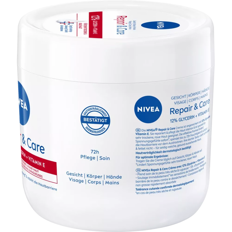 NIVEA Verzorgingscrème Repair & Care Intensive, 400 ml