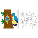 Ars Edition Bunte Tierwelt Malbuch, 1 pièce