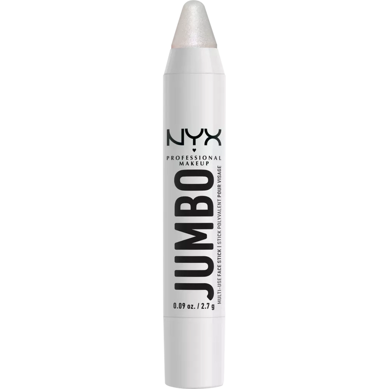 NYX PROFESSIONAL MAKEUP Highlighter Jumbo Face Stick 02 Vanille ijs, 2,7 g
