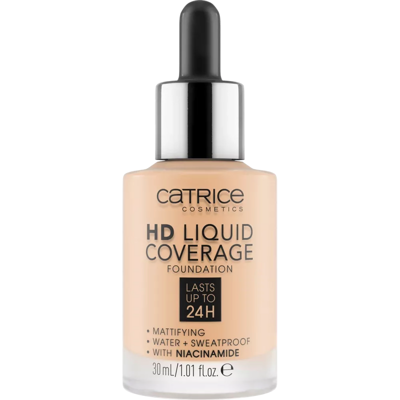 Catrice Make-up HD Liquid Coverage Foundation Ivory Beige 005, 30 ml