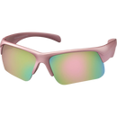 Lunettes de sport SUNDANCE rose métallisé avec verres miroir, 1 pièce