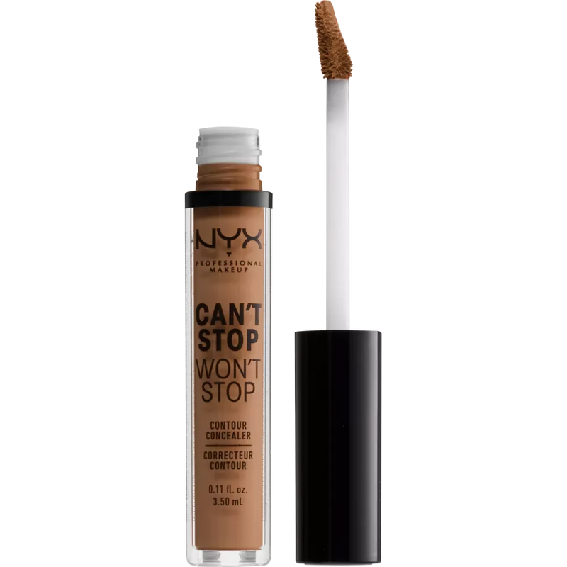 NYX PROFESSIONAL MAKEUP Concealer Can't Stop Won't Stop Contour Mahonie 16, 3.5 ml