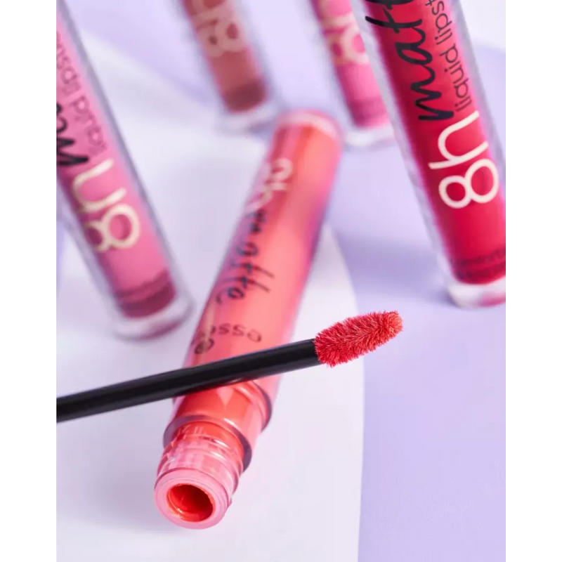 essence Lipstick Liquid 8h Matte 07 Classic Red, 2.5 ml