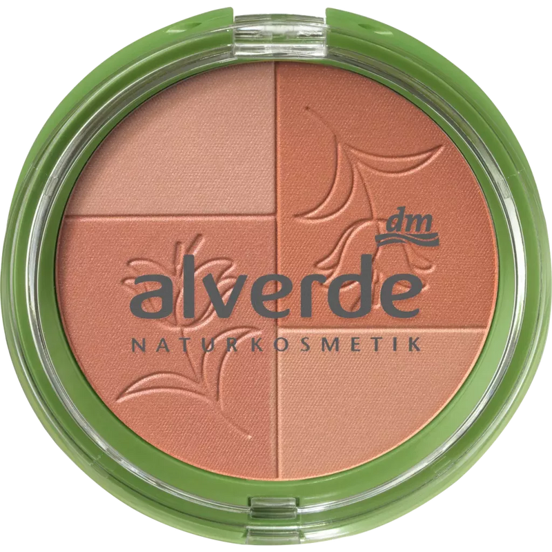 alverde NATURKOSMETIK Blush Multi-Color 20 Sunset Glow, 9 g