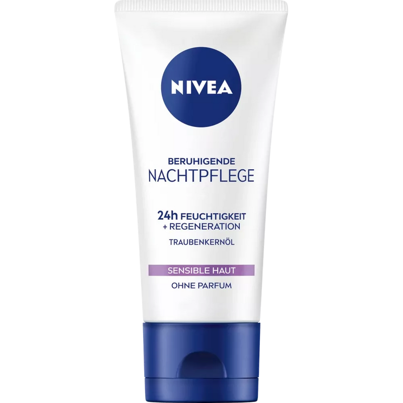 NIVEA Nachtcrème Gevoelige Kalmerende Nachtverzorging, 50 ml
