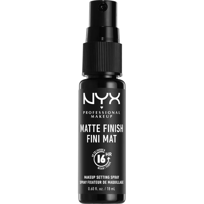 NYX PROFESSIONAL MAKEUP Matte Fixerende Spray, 18 ml