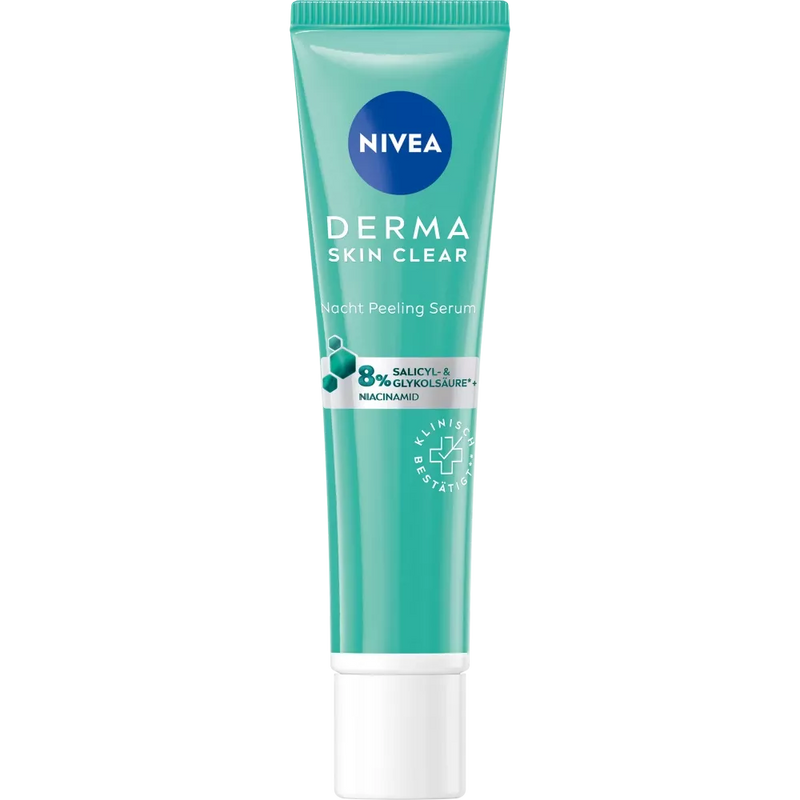 NIVEA Exfoliërend Serum Nacht Derma Skin Clear, 40 ml