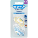 Sucette en silicone babylove, 5-18 mois, 2 pièces