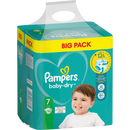 Couches Pampers Baby Dry, taille 7 Extra Large, 15+kg, lot de 2, 50 pièces.