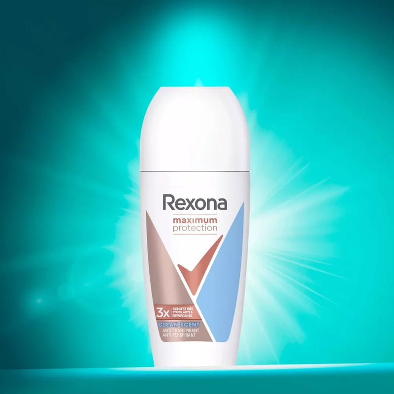 Rexona Antitranspirant Deo Roll-on Maximale Bescherming Schone Geur, 50 ml