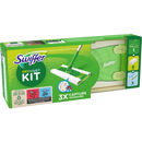 Swiffer Dust Mop System Starter (Bâton de sol + 8 lingettes sèches + 3 lingettes humides)