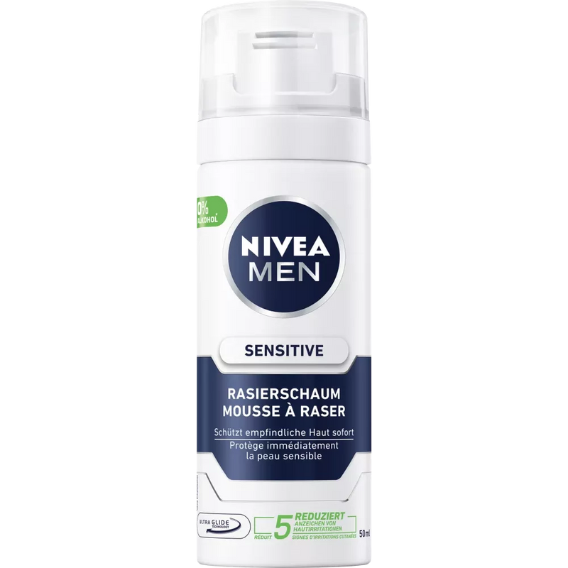 NIVEA MEN Sensitive scheerschuim, 50 ml