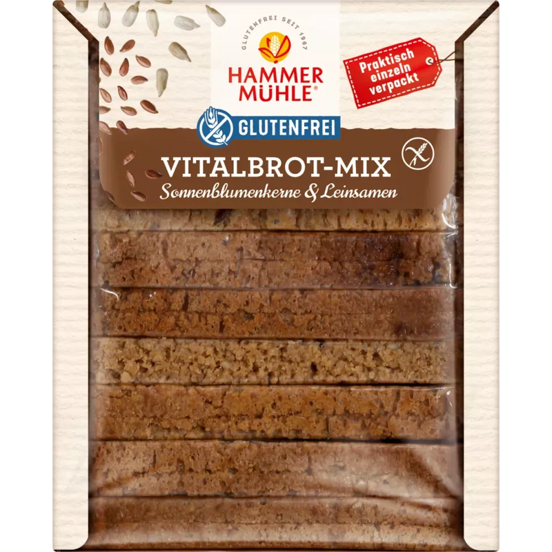 Hammermühle Vitality Broodmix, glutenvrij, 500 g