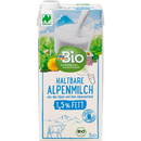 dmBio Lait, lait d'alpage longue conservation 1,5% matière grasse, Naturland, 1 l