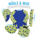 Bambino Mio Swim couche motif baleine réutilisable, 1-2 ans, 1 pièce