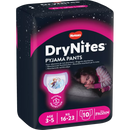 Pantalon de pyjama pour filles DryNites 3-5 ans, 10 pièces