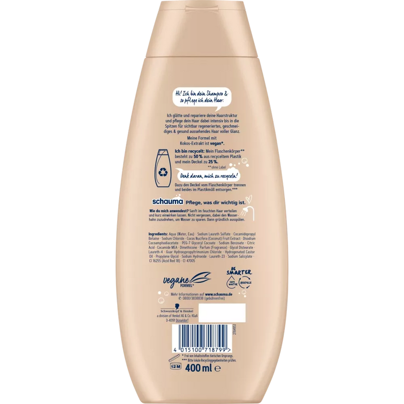 Schwarzkopf Schauma Shampoo Repair & Care, 400 ml