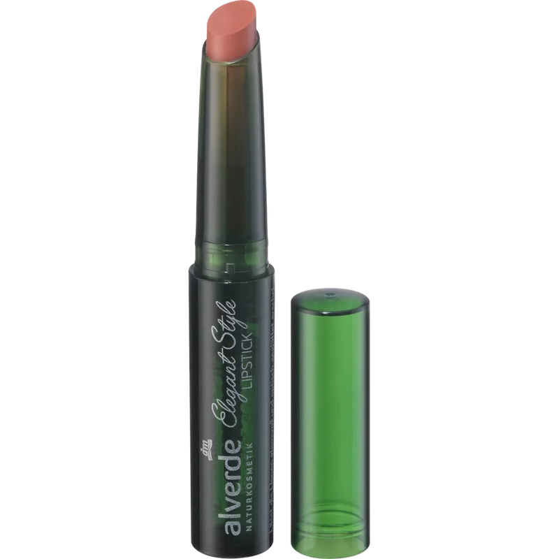 alverde NATURKOSMETIK Lipstick Elegant Style 50 Mokka, 1.7 g