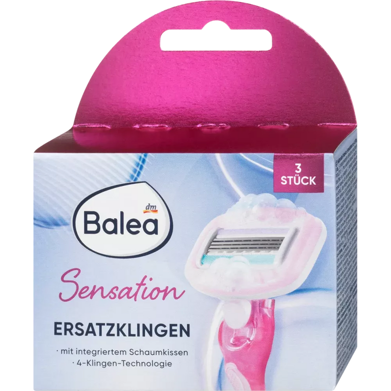 Balea Sensation scheermesjes, 3 stuks