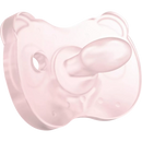 Medela Fopspeen Soft Silicone, roze/uni, 0-6 maanden, 2 stuks