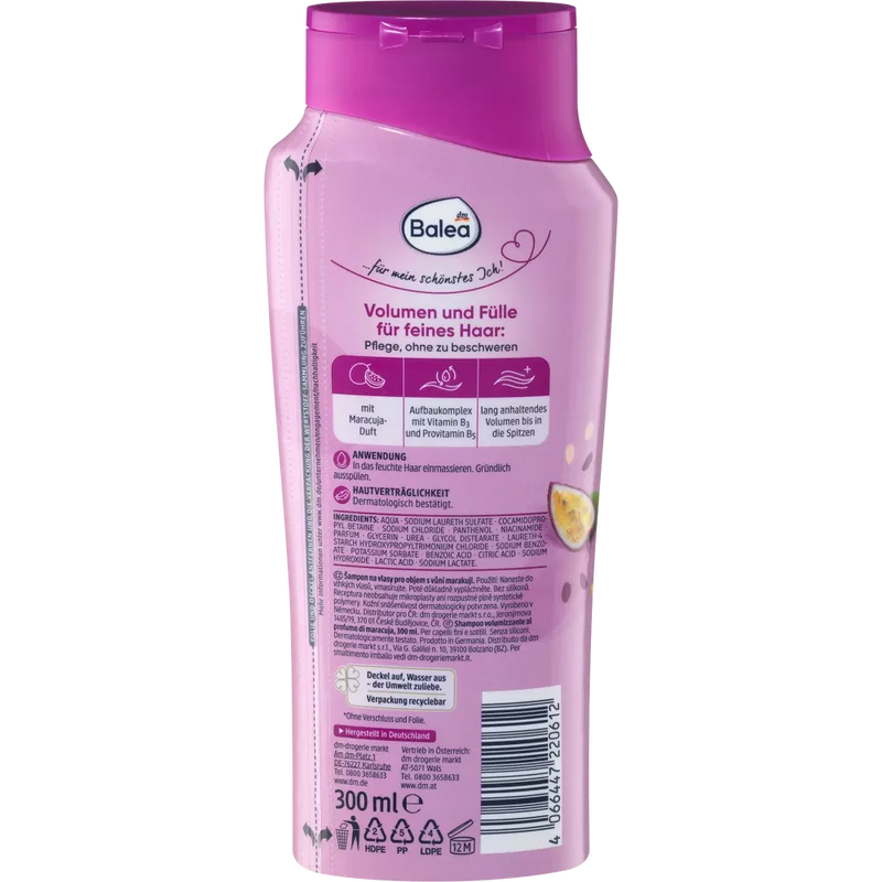 Balea Shampoo Volume, 300 ml