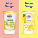 Distributeur de savon Sagrotan No Touch Citrus, recharge de savon de cuisine, 250 ml