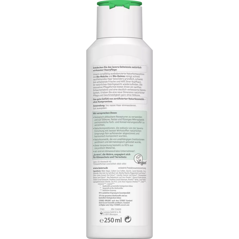 lavera Shampoo frisheid & balans, 250 ml