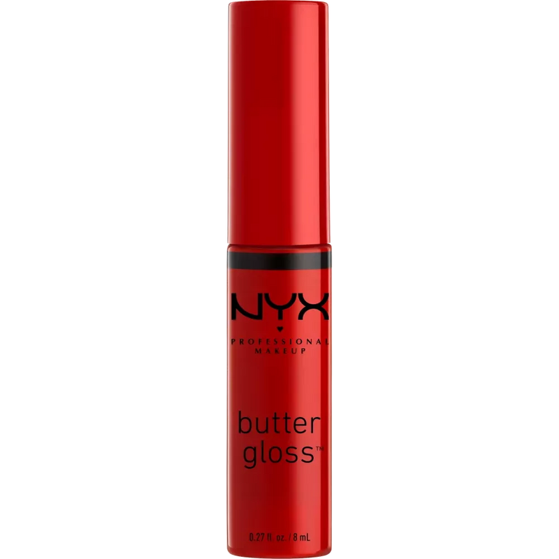 NYX PROFESSIONAL MAKEUP Lipgloss Butter 20 Red Velvet, 8 ml