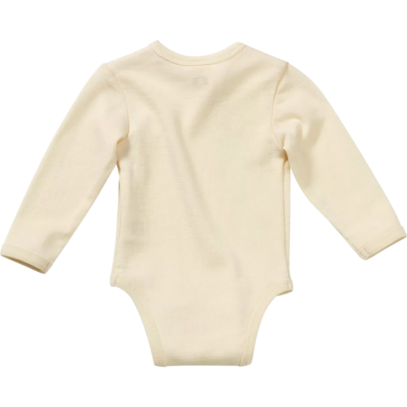 ALANA Babywrap, maat 50/56, van biologische wol en zijde, naturel, 1 stuk