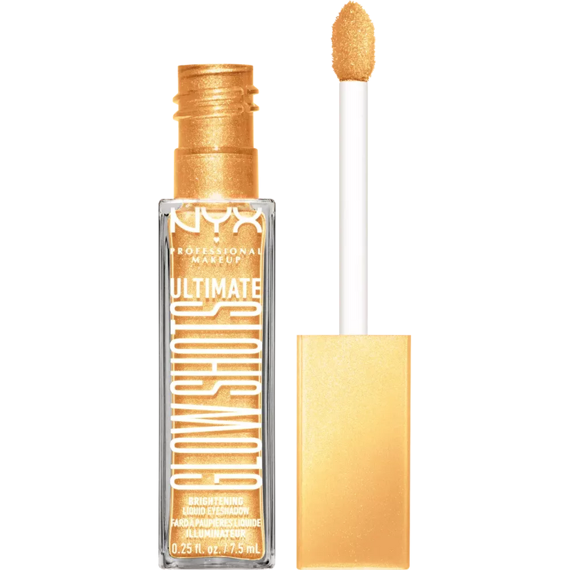 NYX PROFESSIONAL MAKEUP Fard à paupières Ultimate Glow Shots 07 Lemon Slayed, 1 pièce