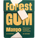 Forest GUM Chewing-gum à la mangue, sans sucre (10 pièces), 20 g