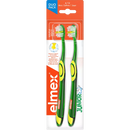 elmex Tandenborstel kinderen junior, 6 tot 12 jaar zacht (dubbelpak), 2 stuks.