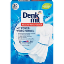 Denkmit Gants de toilette blancs, 20 pièces