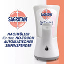 Distributeur de savon Sagrotan No Touch Camomille Hydra Care, pack de recharge (2x250 ml), 500 ml