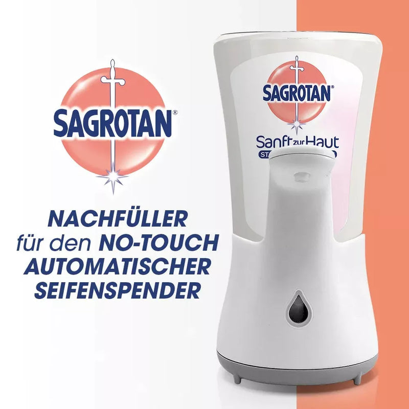 Sagrotan Zeepdispenser No Touch Camomile Hydra Care, navulverpakking (2x250 ml), 500 ml