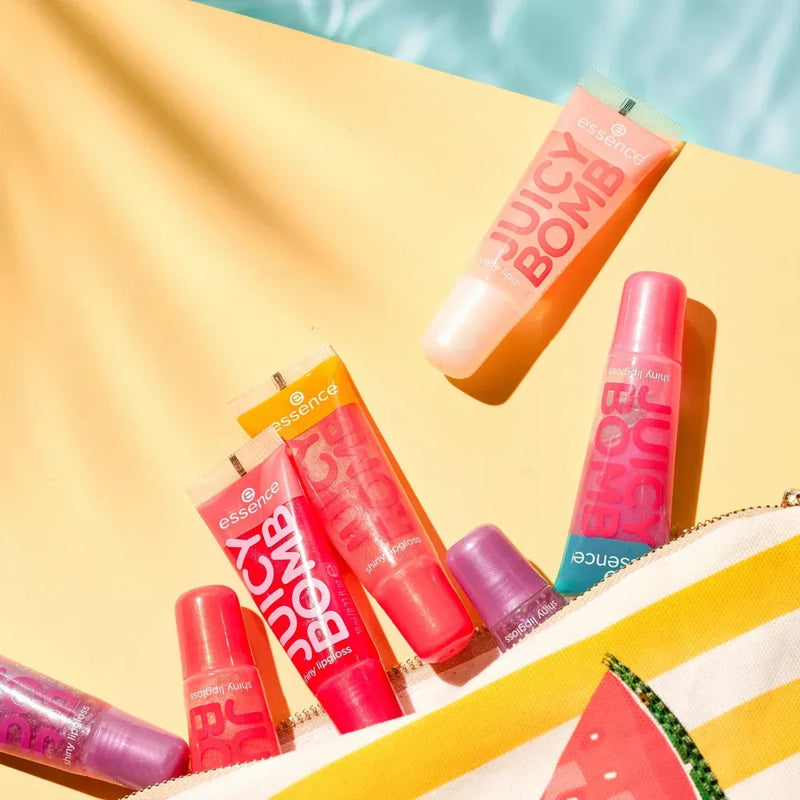 essence Juicy Bomb Shiny 101 Lovely Litchi Lip Gloss, 10 ml
